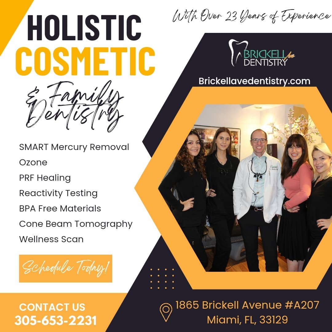 BrickellholisticDentistry Facebook ad: Contact us today to experience the benefits of…