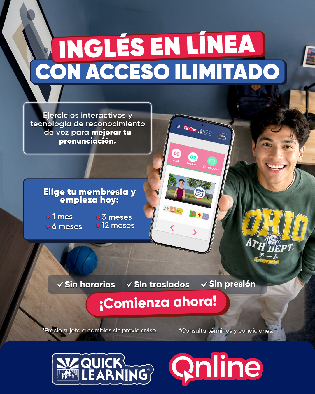 Quick Learning Facebook ad