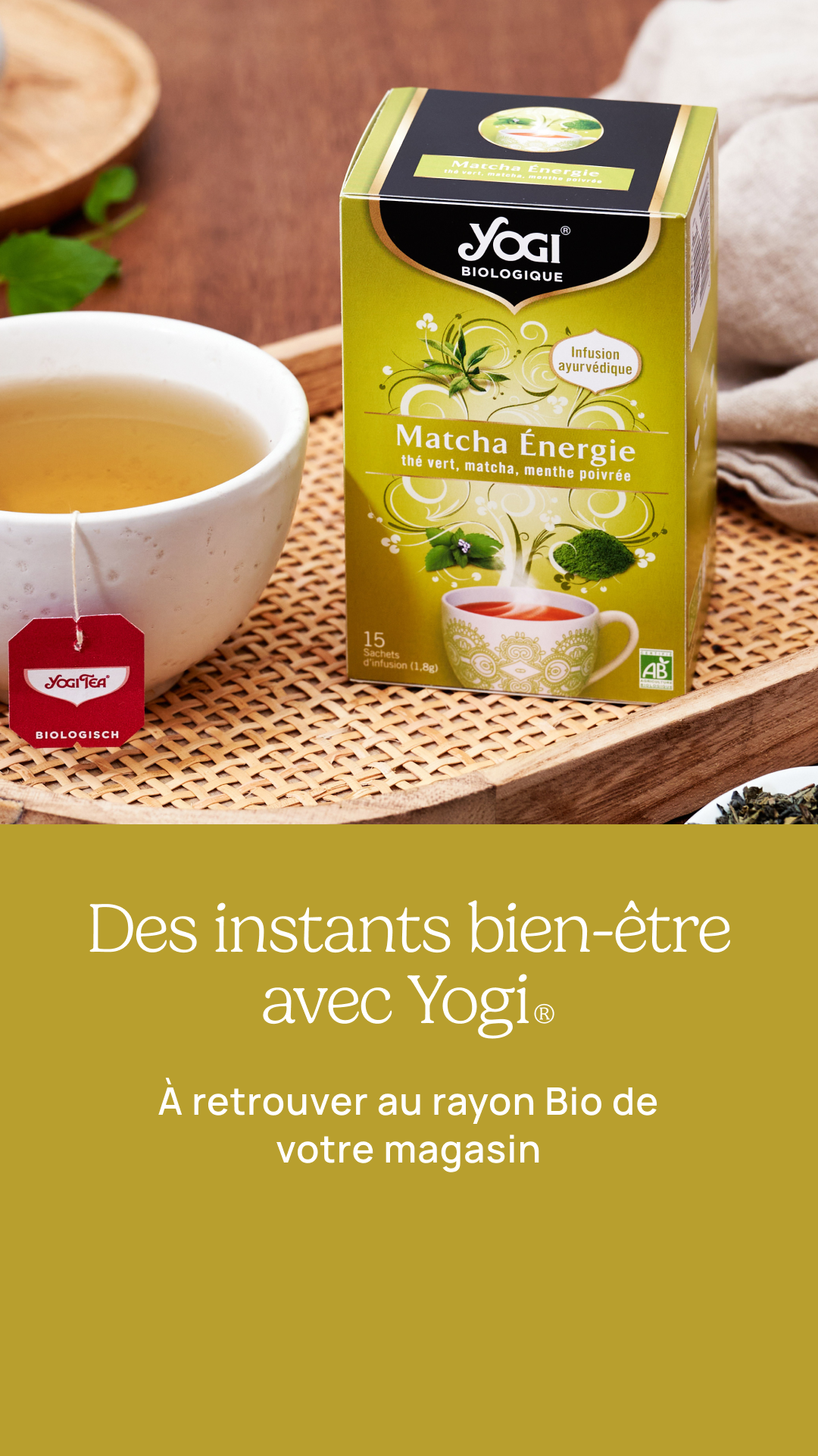 Yogi Tea Facebook ad