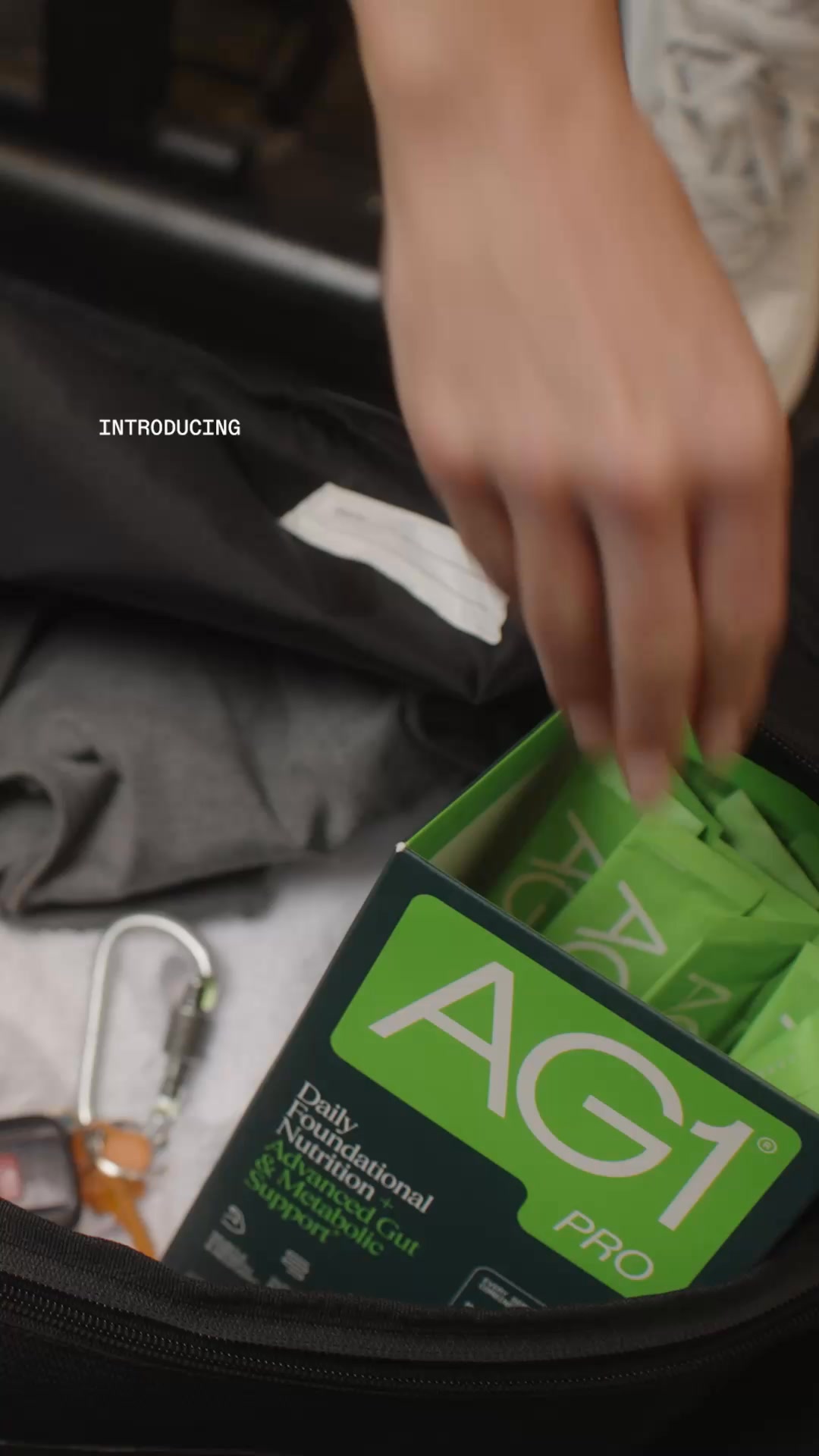AG1 by Athletic Greens Facebook ad: Make a Pro Move