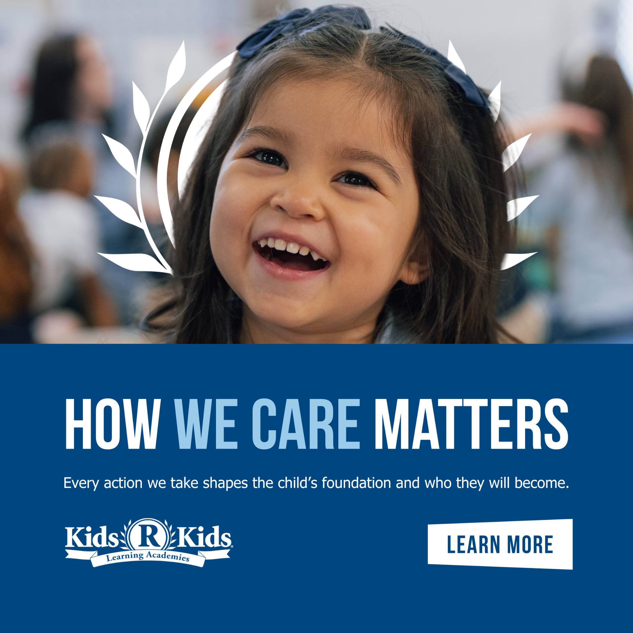 Kids ‘R’ Kids Learning Academies Facebook ad