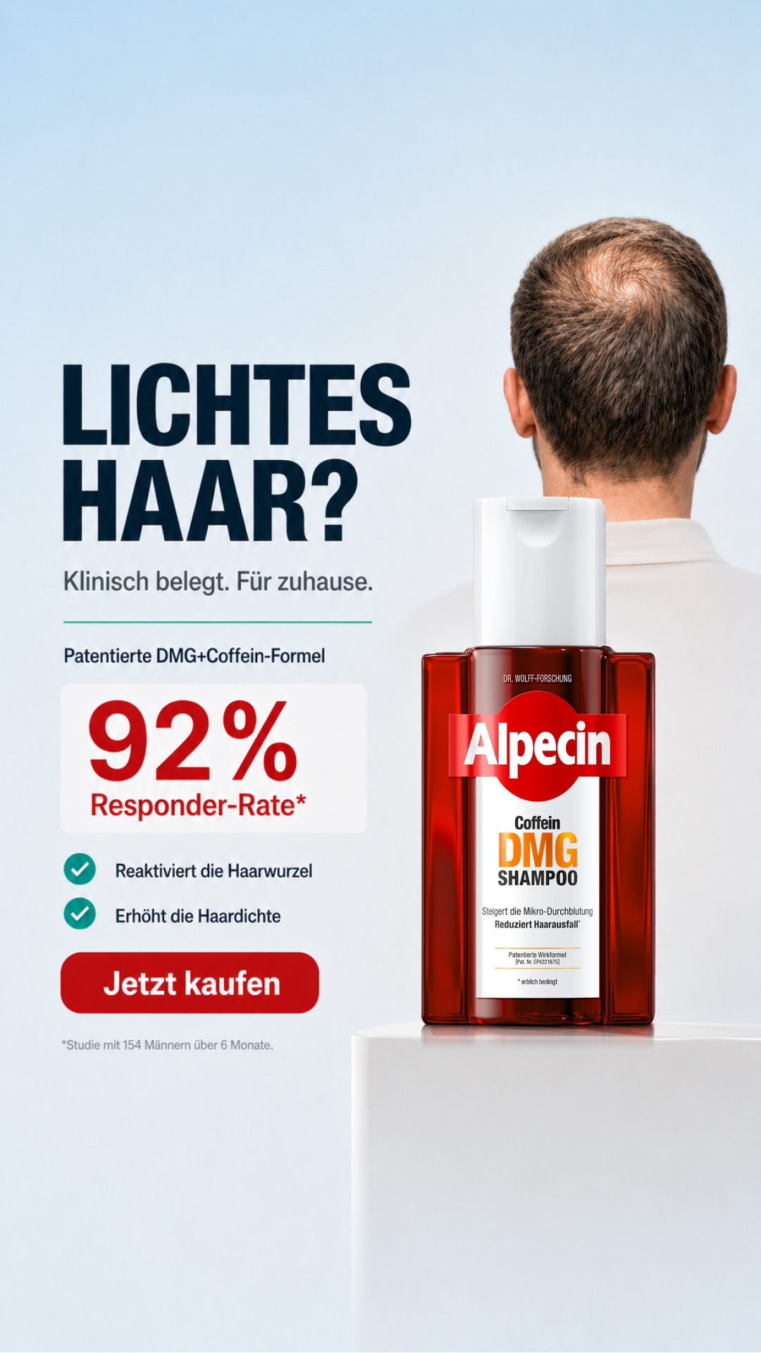 Alpecin Facebook ad