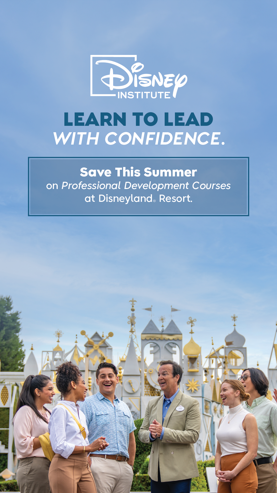 Disney Institute Facebook ad