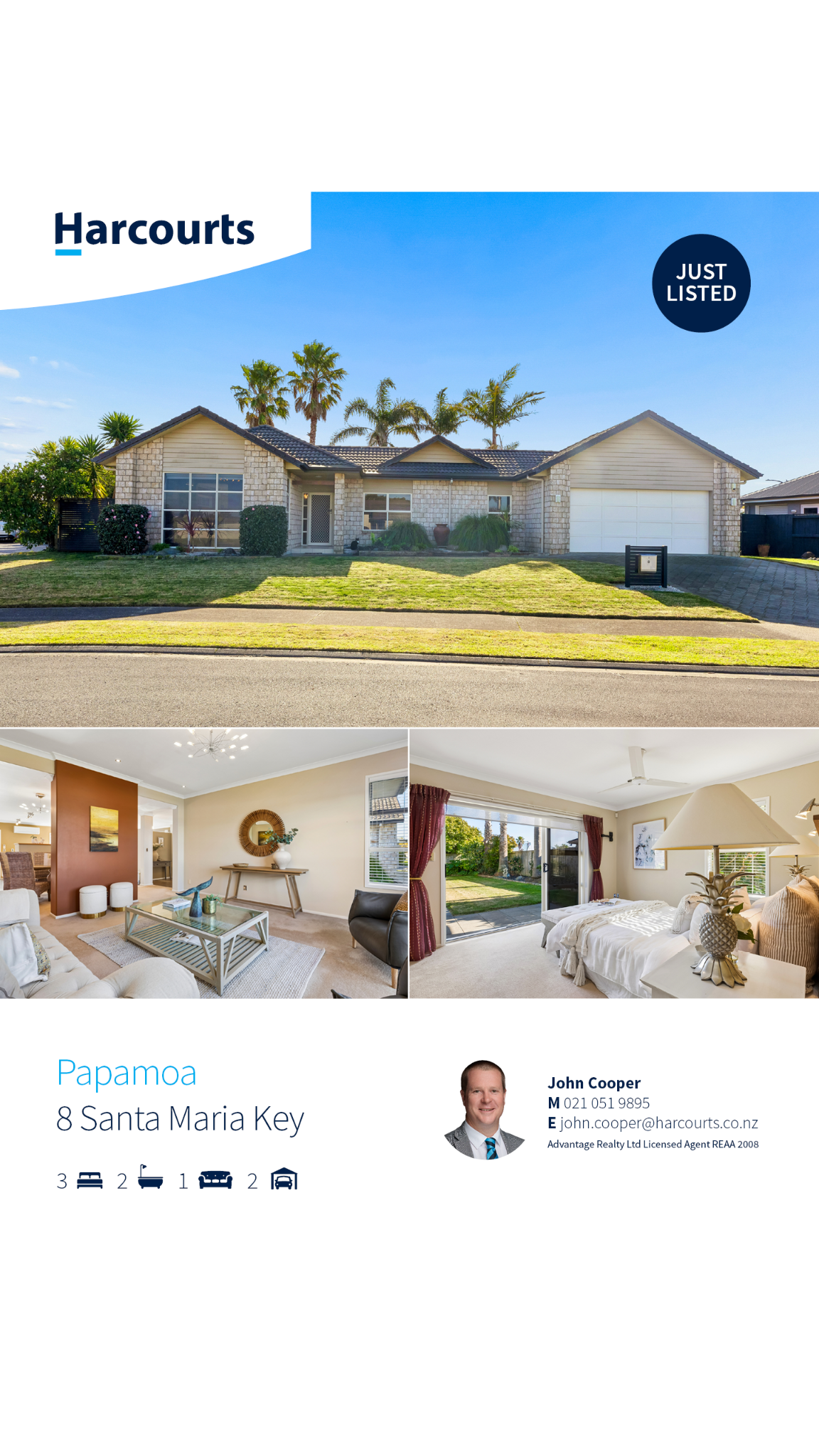 Harcourts Advantage Tauranga Facebook ad