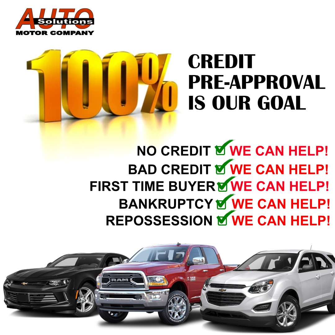 Auto Solutions Motor Company Facebook ad from Dec 5, 2022