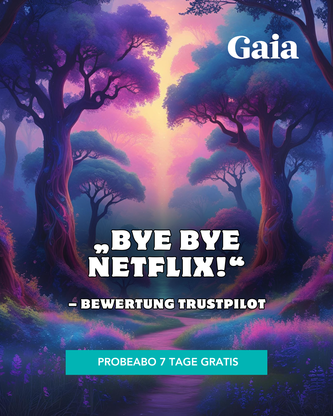 Wir sind Gaia Facebook ad