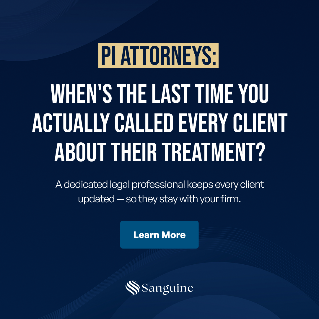 Sanguine Strategic Advisor Facebook ad: Add Trained Legal Support to Your Firm