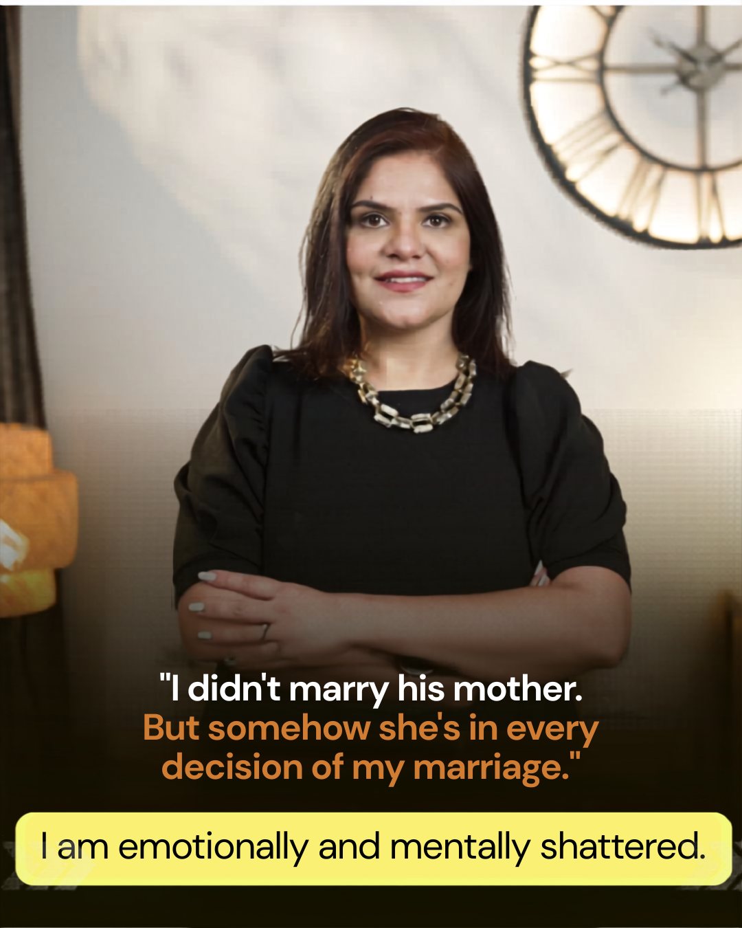 Shruti Chaudhary Facebook ad: I didn't marry his mother.