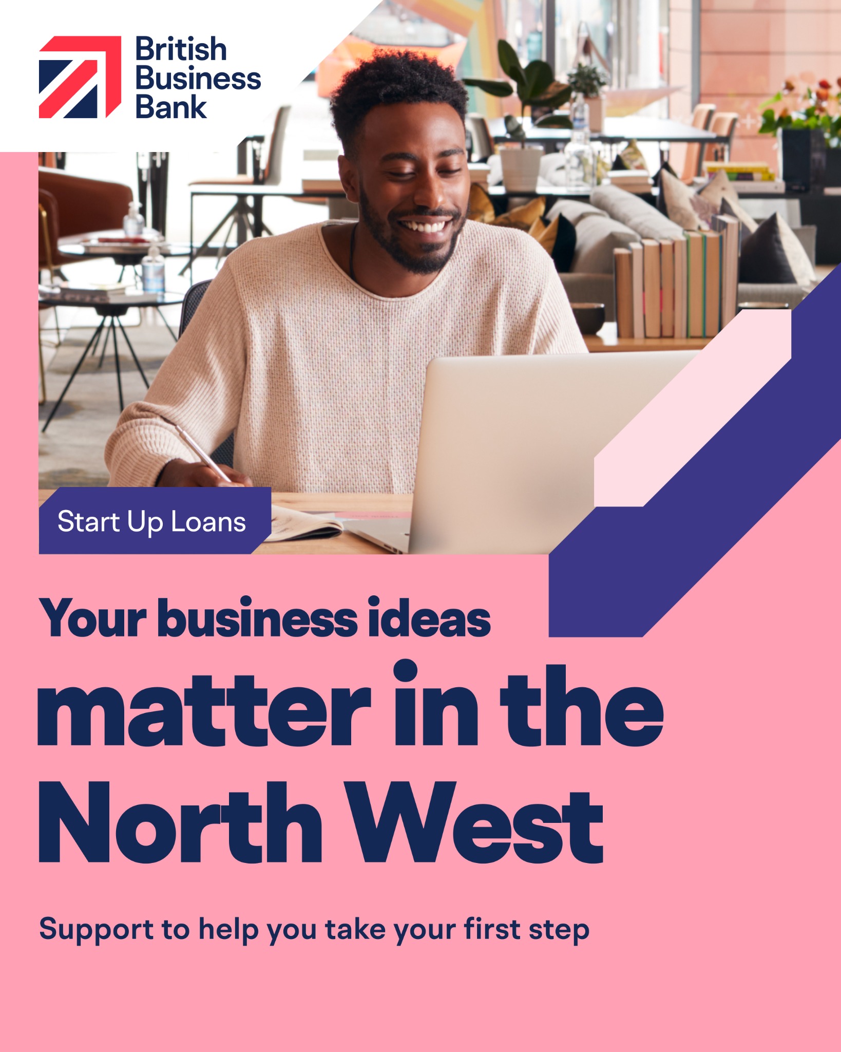 British Business Bank Facebook ad