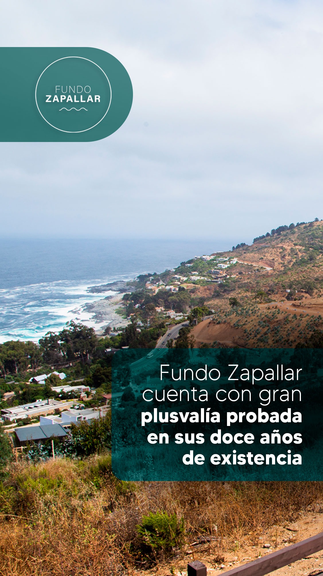 Fundo Zapallar Facebook ad from May 24, 2023