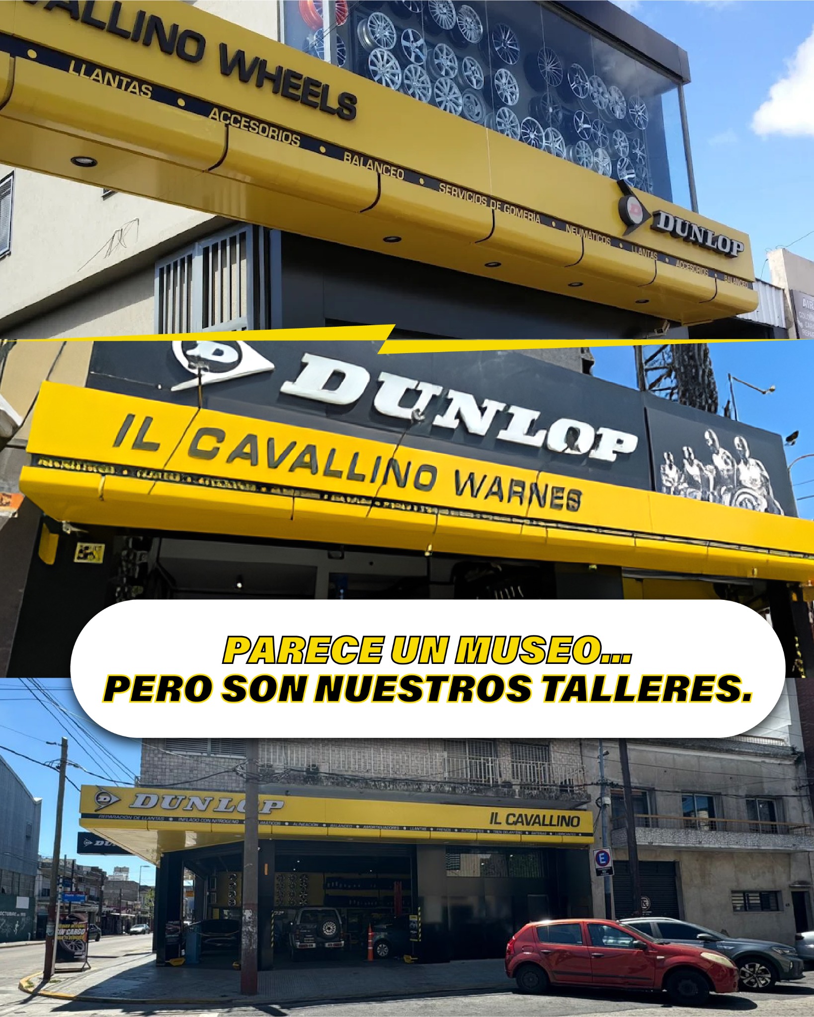 IL CAVALLINO WHEELS Facebook ad: Tu taller mecánico de confianza
