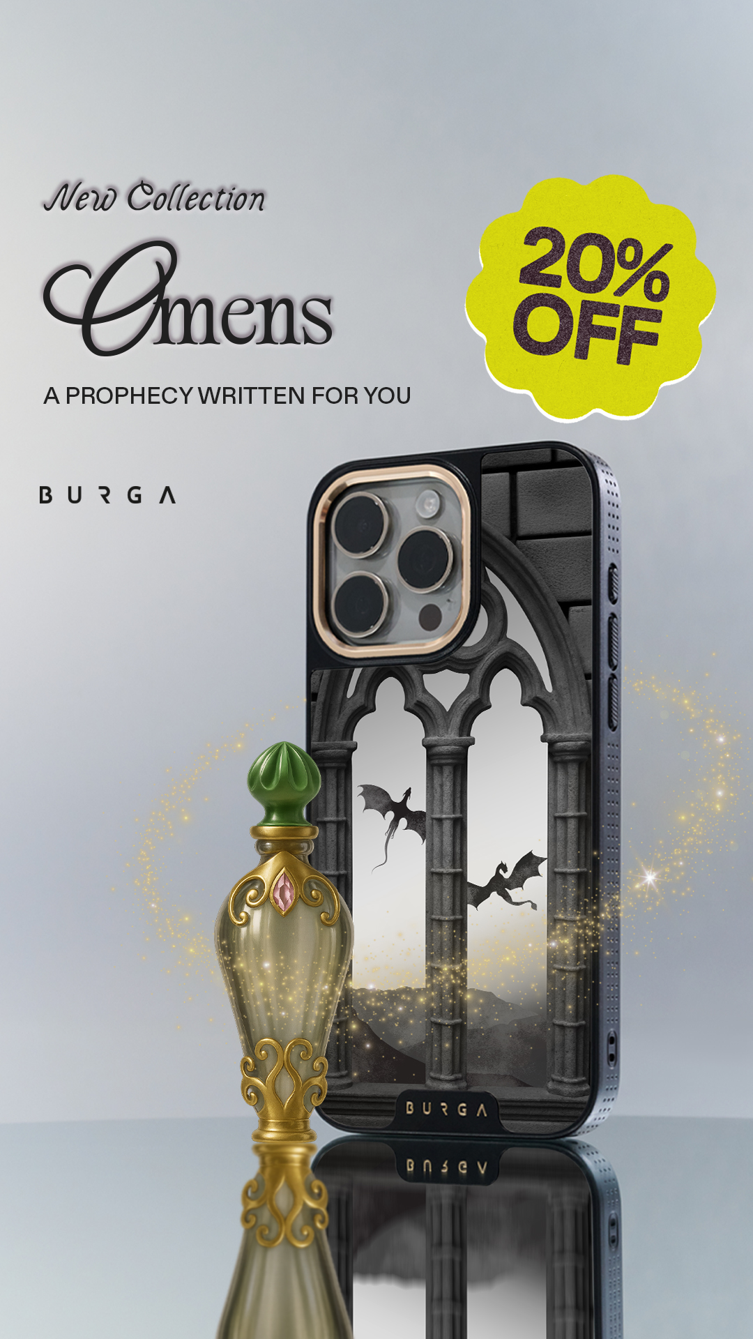 BURGA Facebook ad