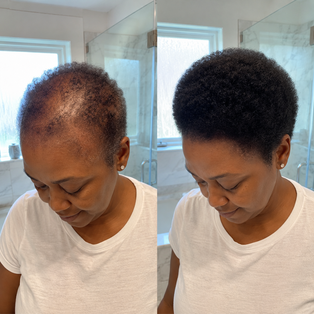 Keisha's Hair Journey Facebook ad