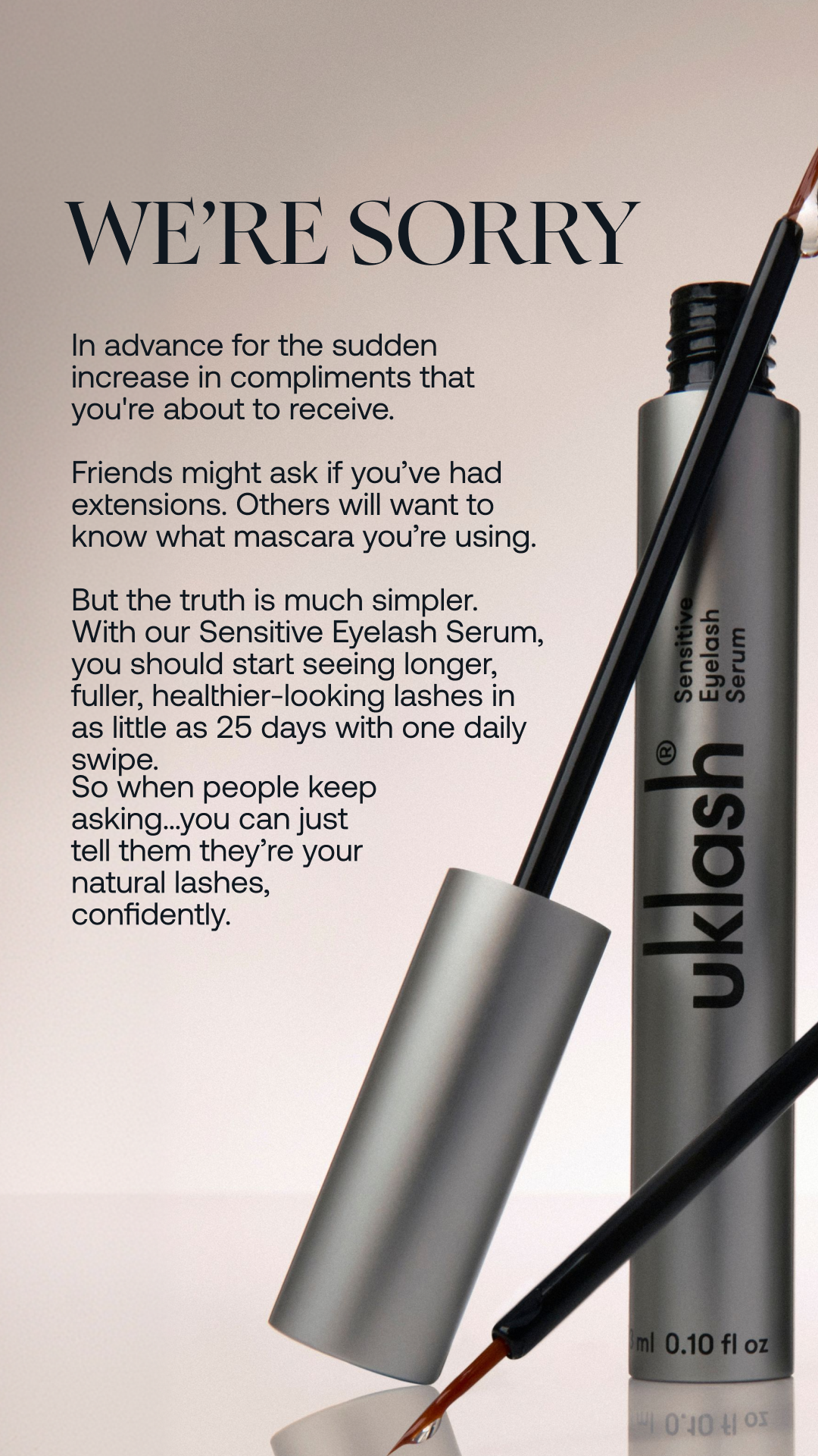 Uklash Facebook ad from May 14, 2026