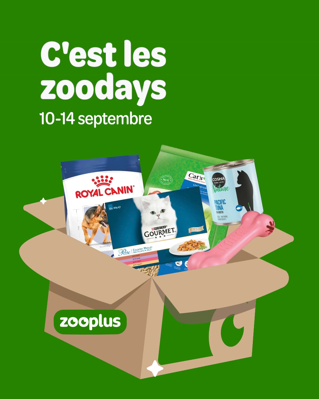 zooplus Facebook ad: zoodays