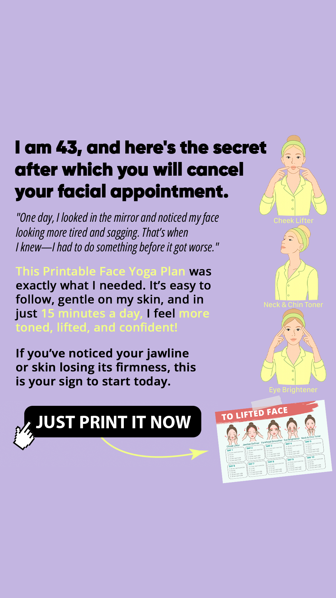 Luvly Facebook ad