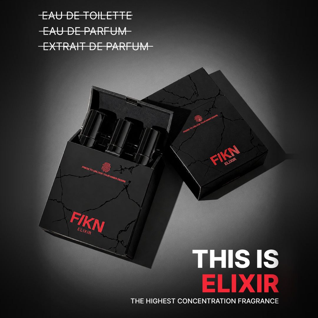 F/KN Facebook ad: Three Elixirs. Three personalities.