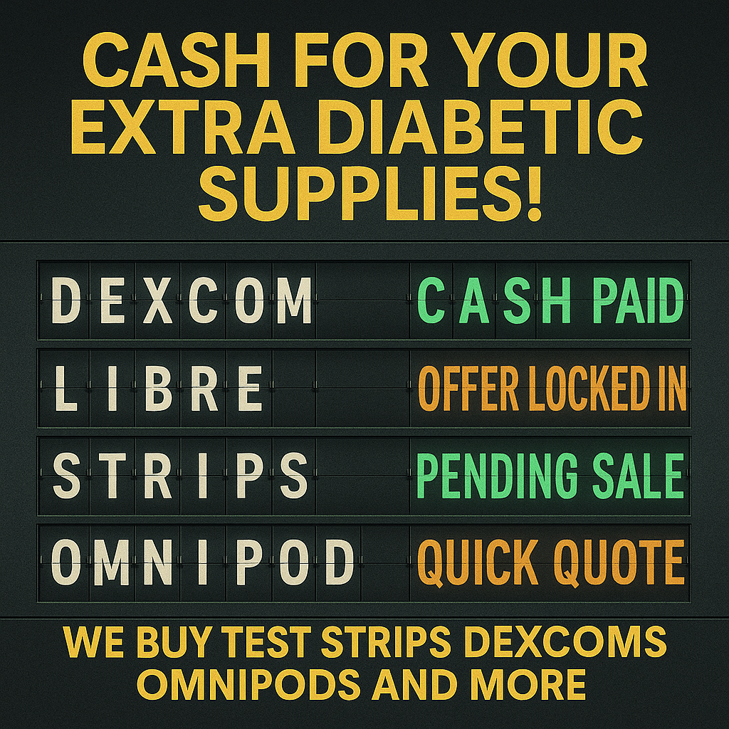 NEO Diabetic Buyer Facebook ad: Sell Your Diabetic Supplies Today!