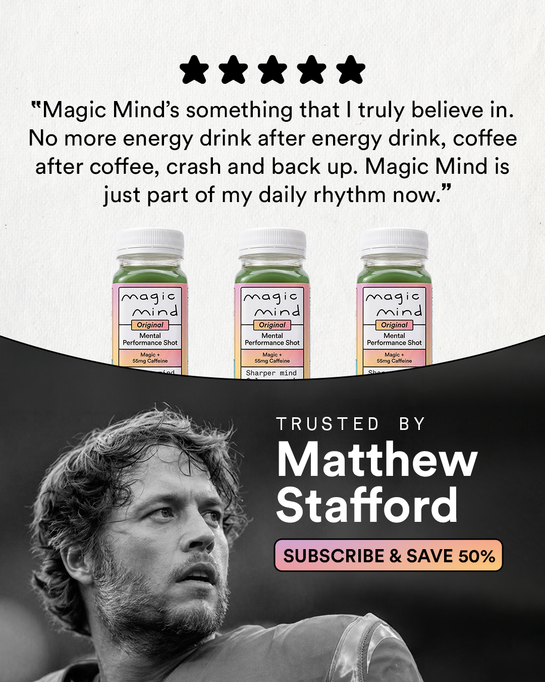 Magic Mind Facebook ad