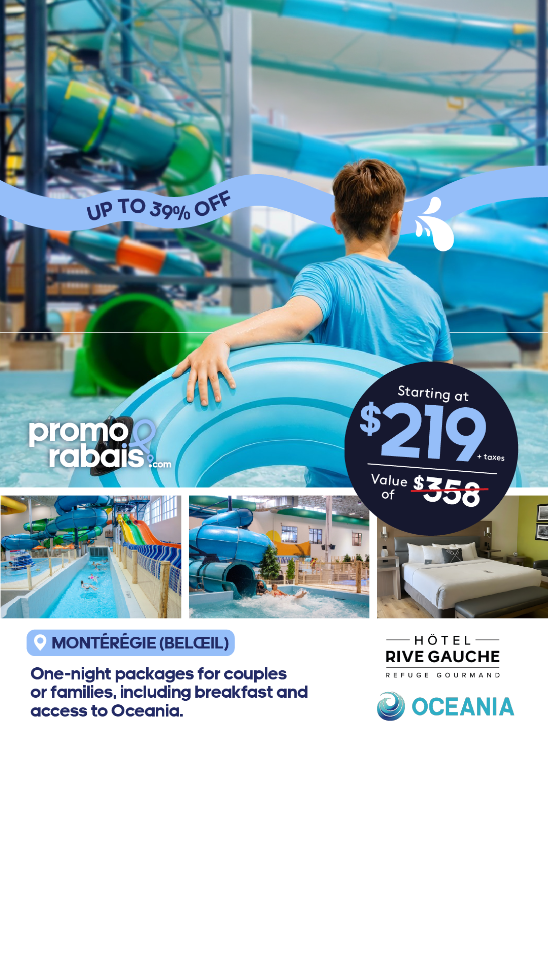 Promo Rabais Facebook ad