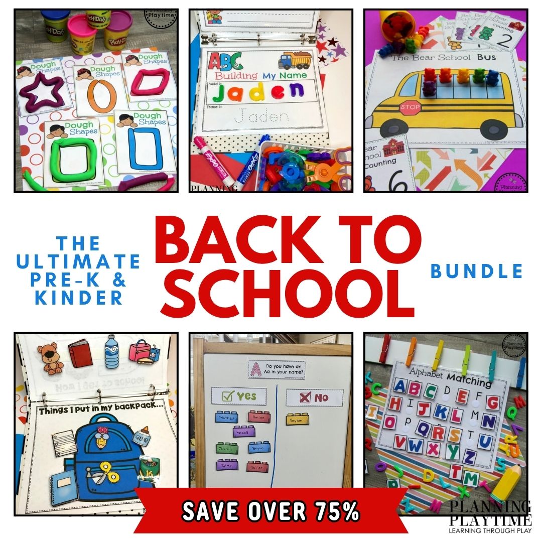 Planning Playtime - Learning Through Play Facebook ad