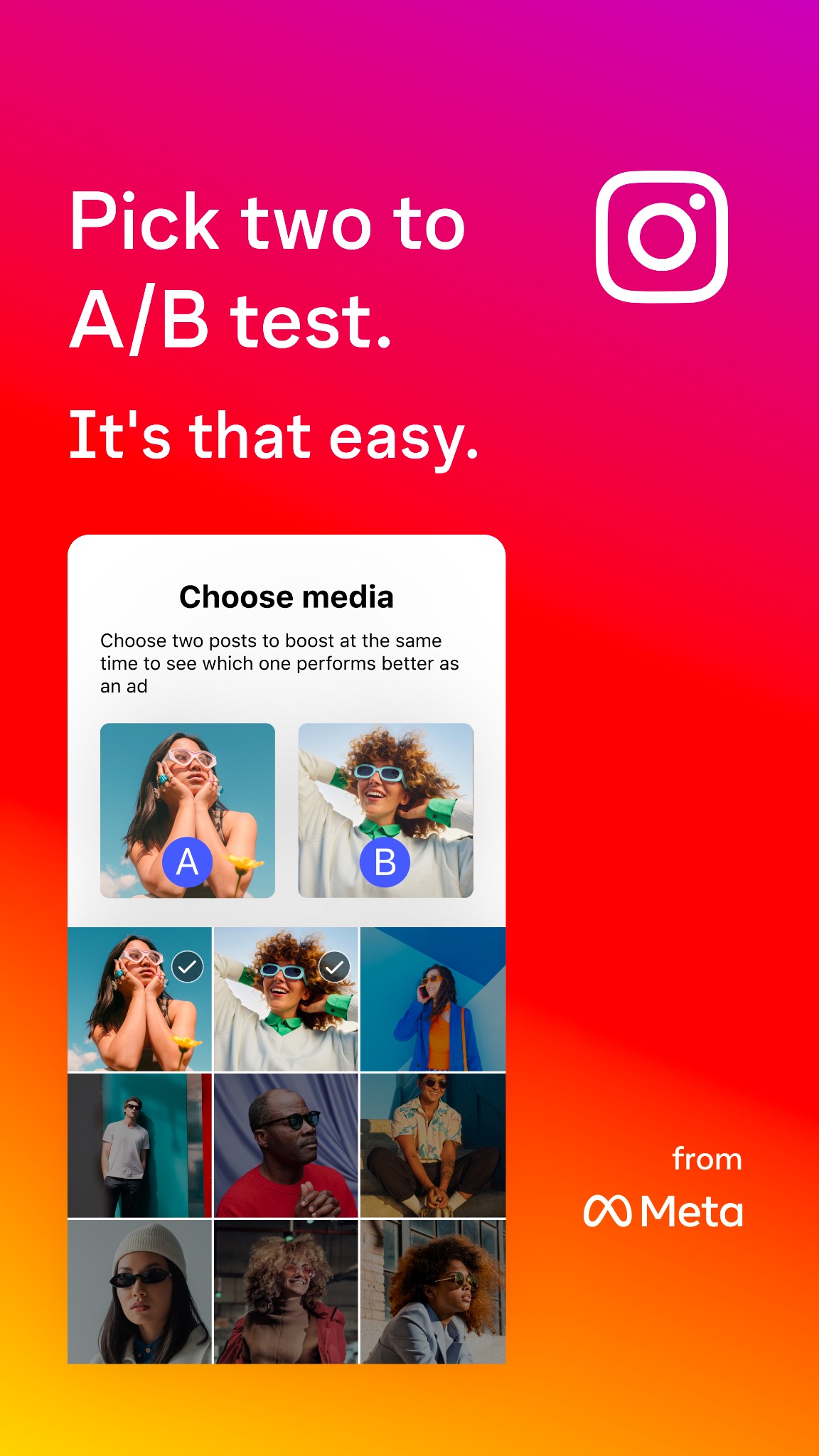Instagram for Business Facebook ad