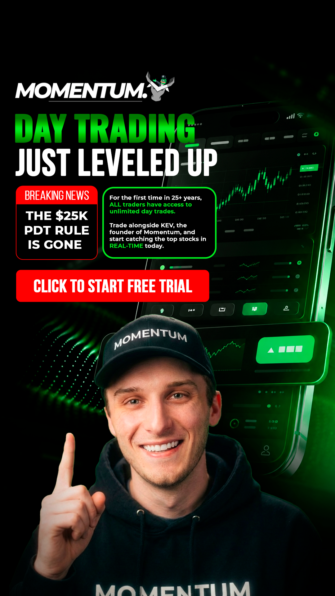 Momentum. Facebook ad