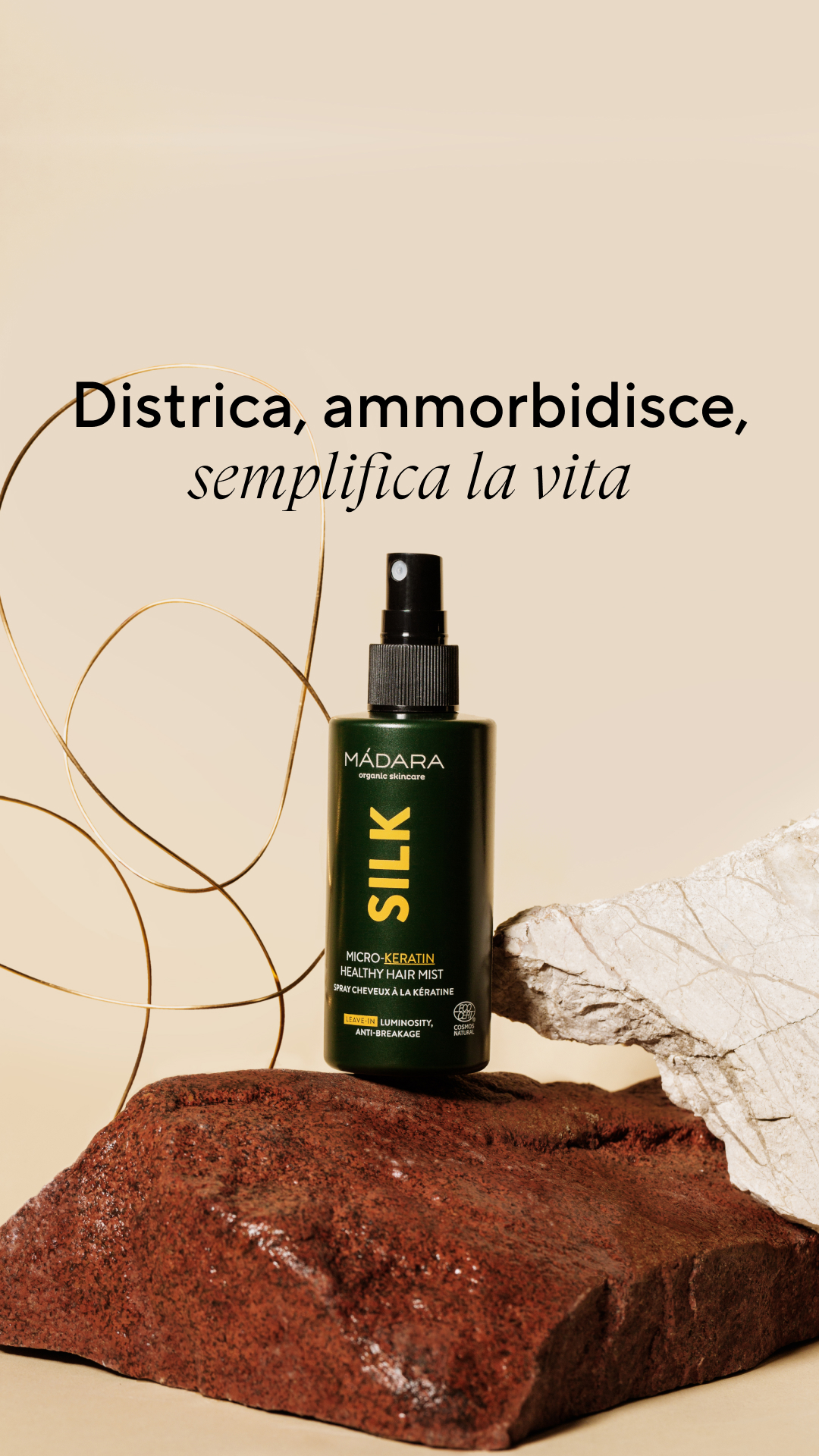 Mádara Organic Skincare Facebook ad