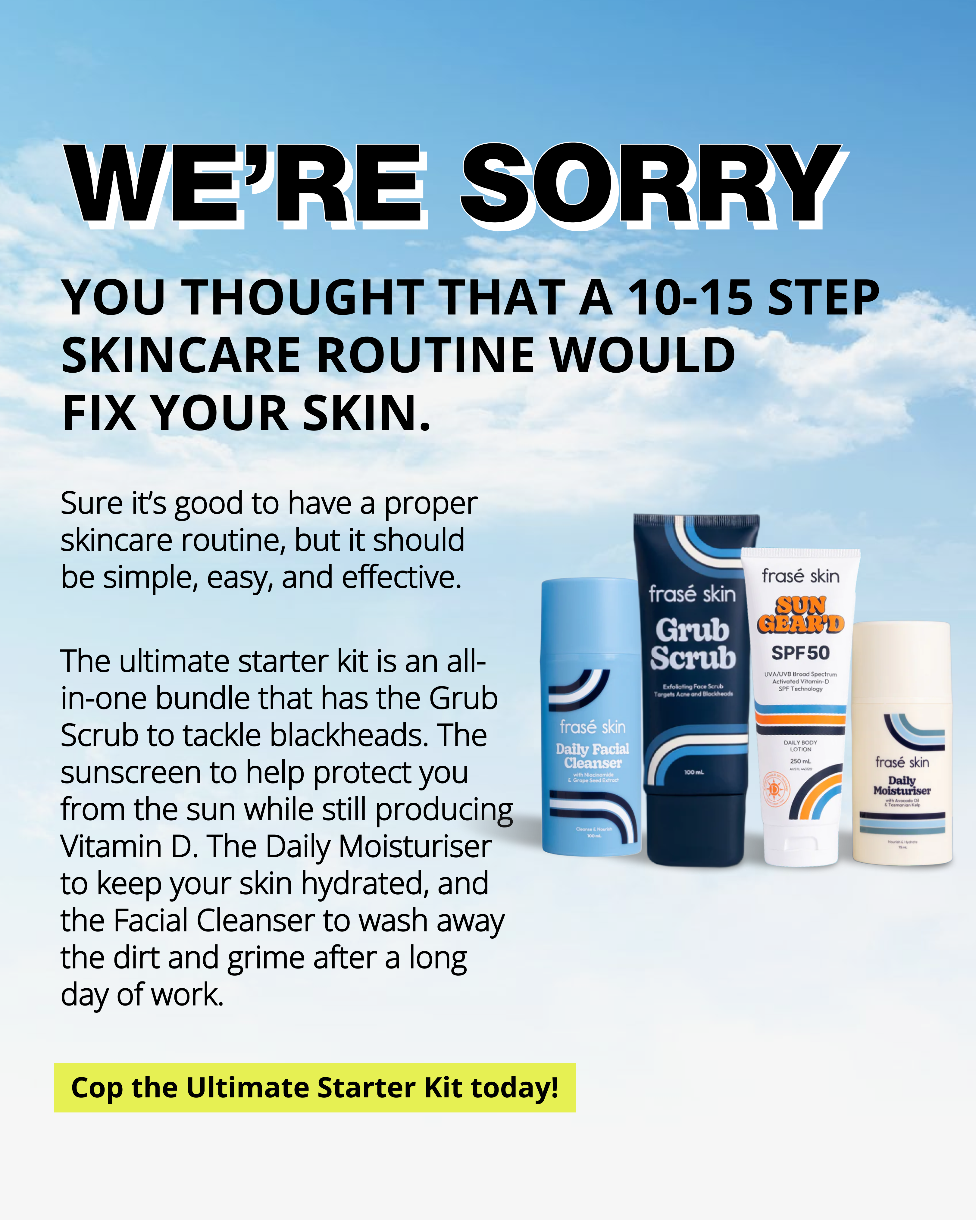 Frasé Skin Facebook ad