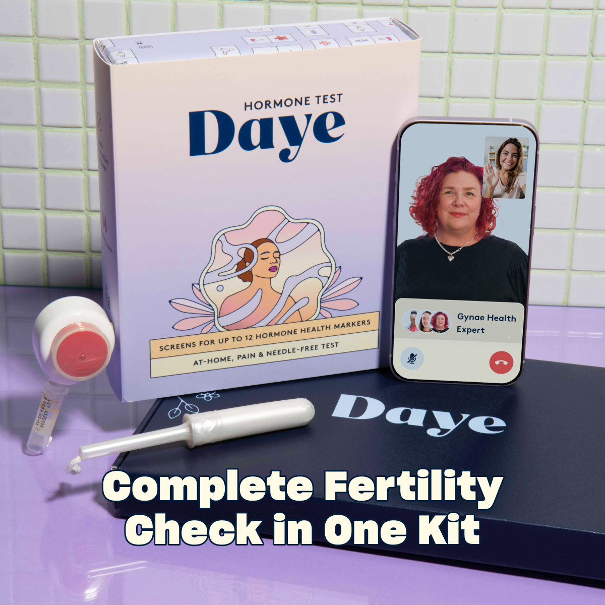 Daye Facebook ad: Take control of your fertility journey with a…