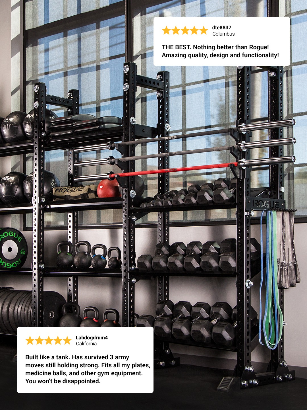 Rogue Fitness Facebook ad