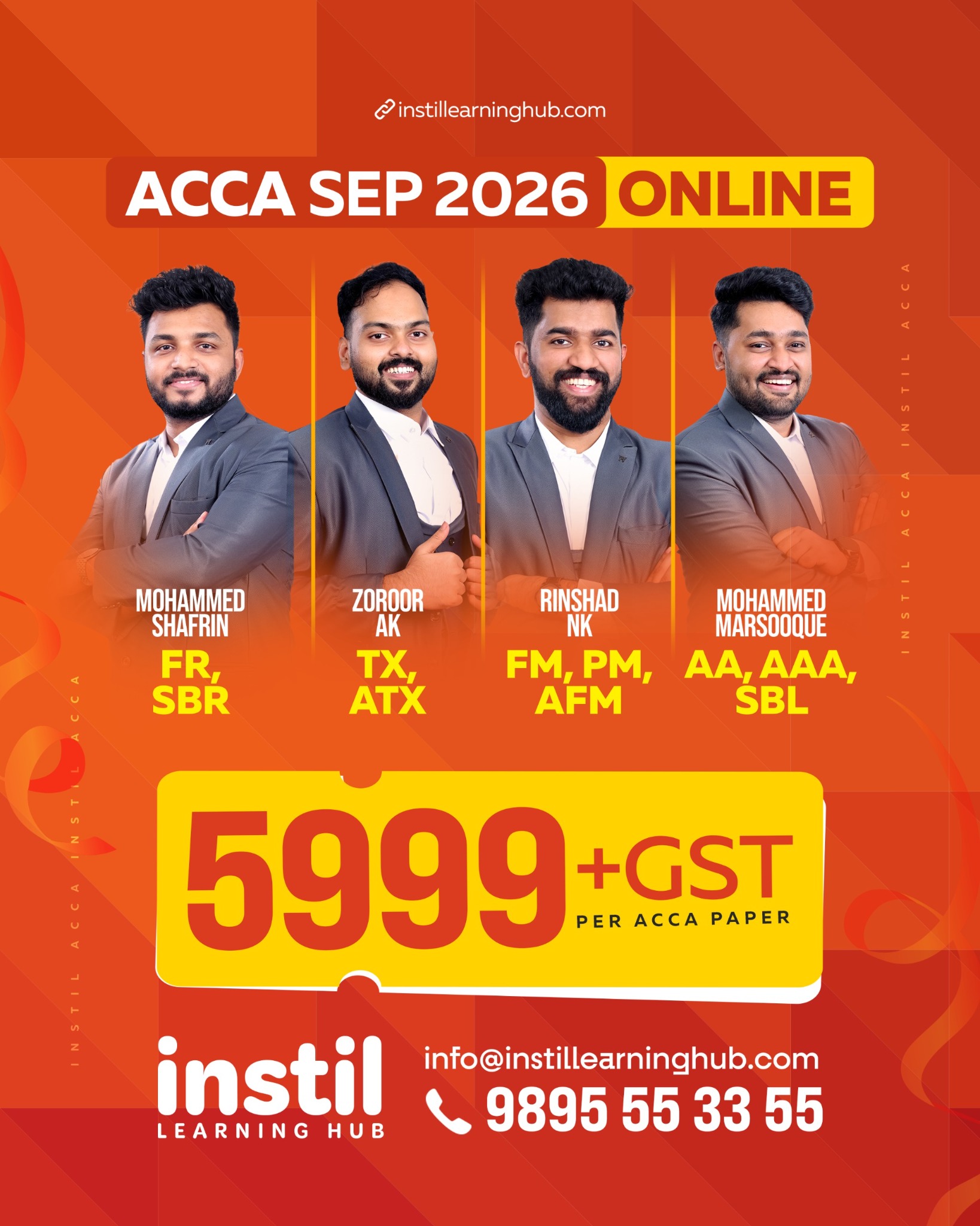 Instil Learning Hub Facebook ad: India’s No. 1 Online Platform for ACCA, CFA & CMA US