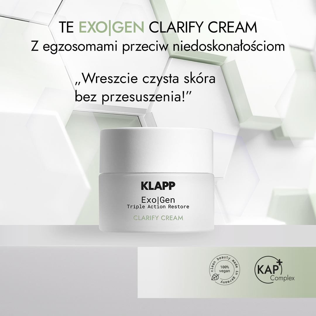 KLAPP Skin Care Science Facebook ad from Apr 27, 2026