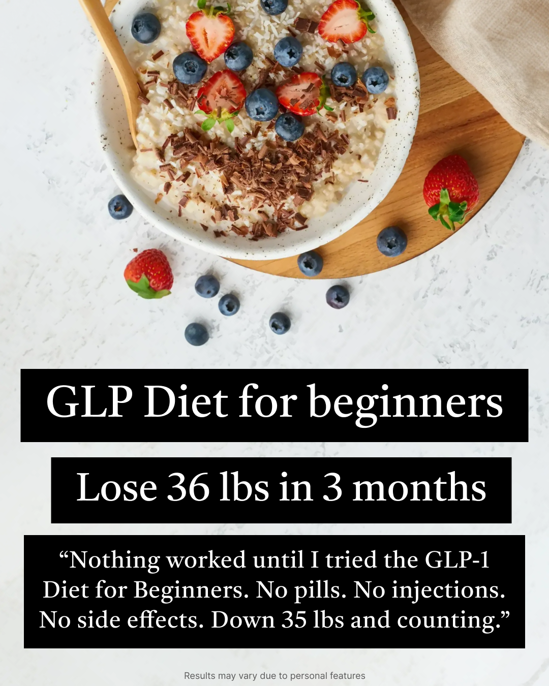 GLP Diet Facebook ad