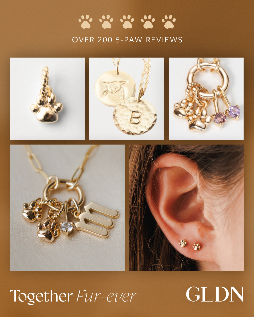 GLDN - Personal, Handmade Jewelry Facebook ad