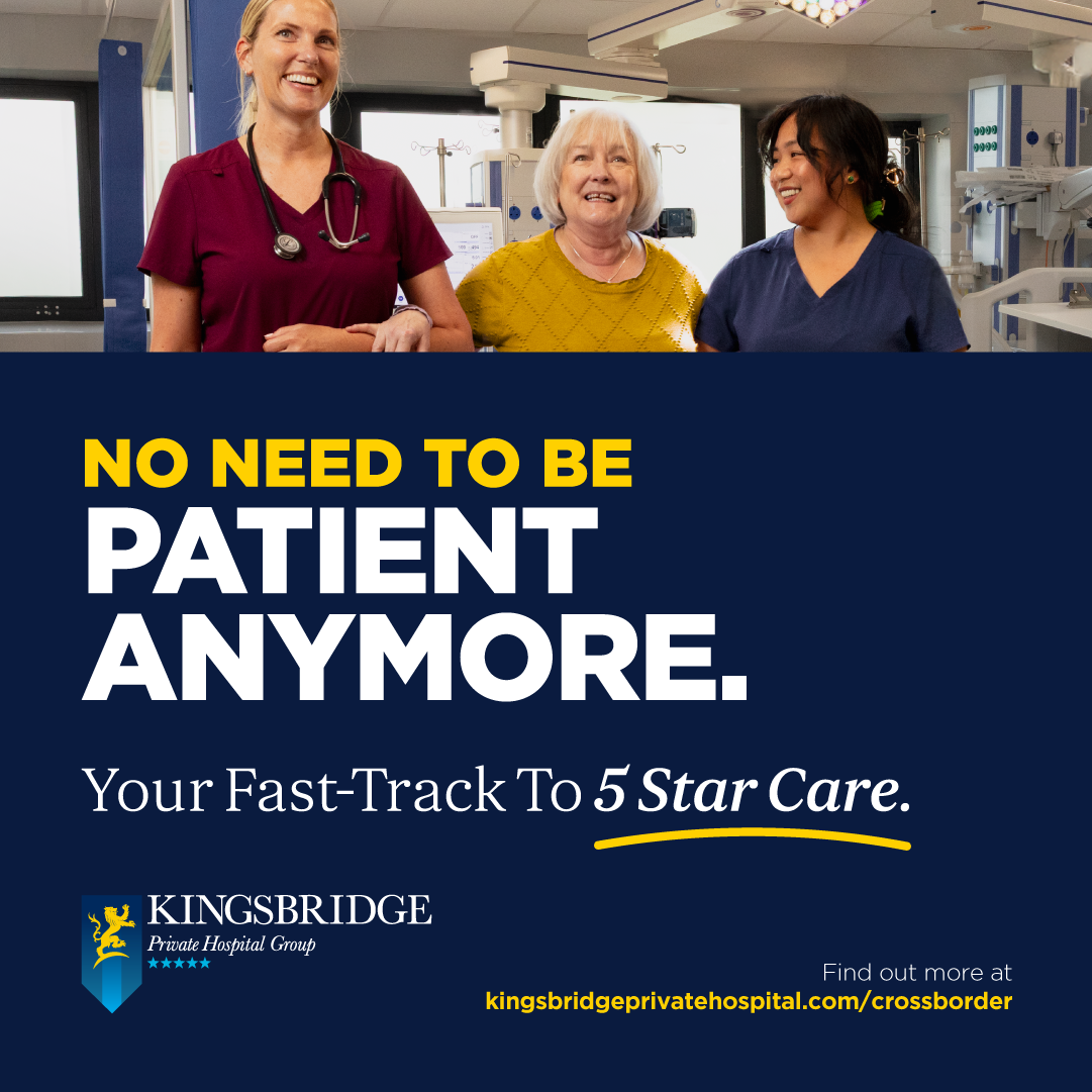 Kingsbridge Private Hospital Group Facebook ad from Jan 5, 2026