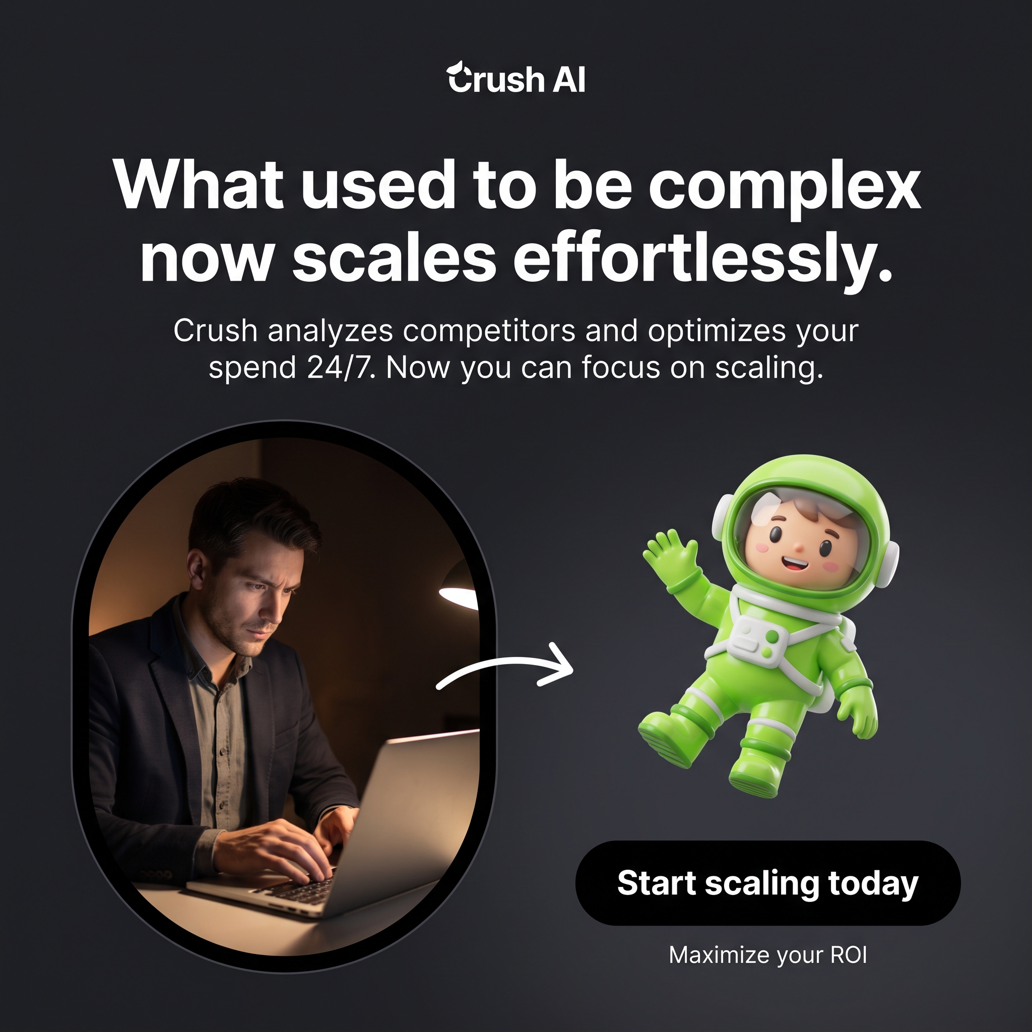 trycrush.ai Facebook ad
