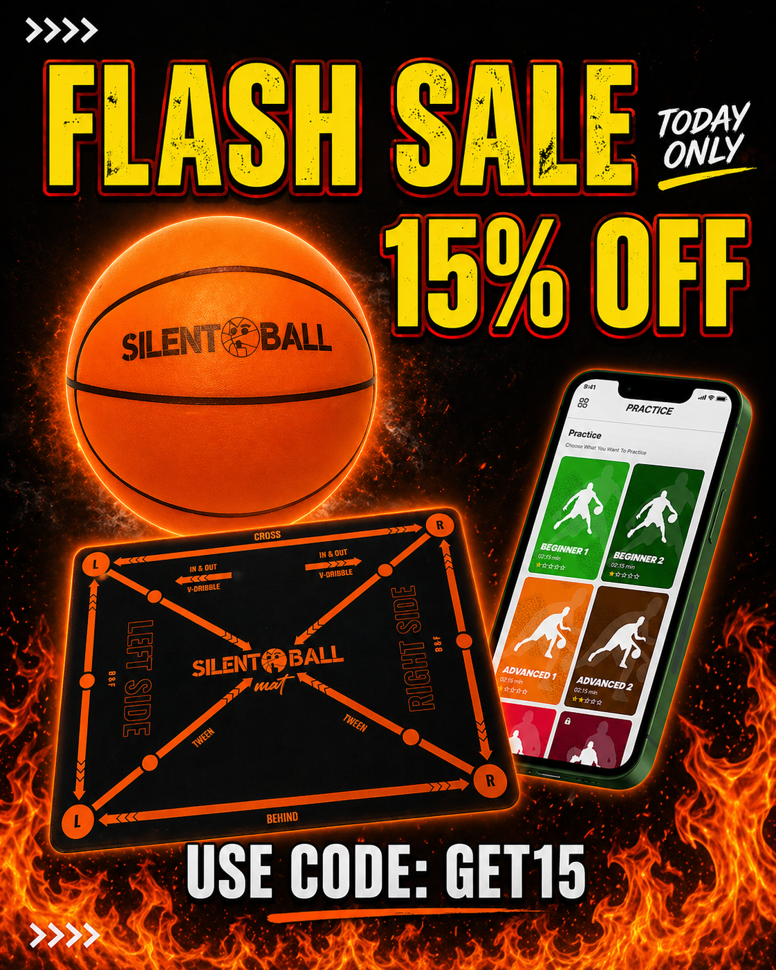 SilentBall Academy Facebook ad