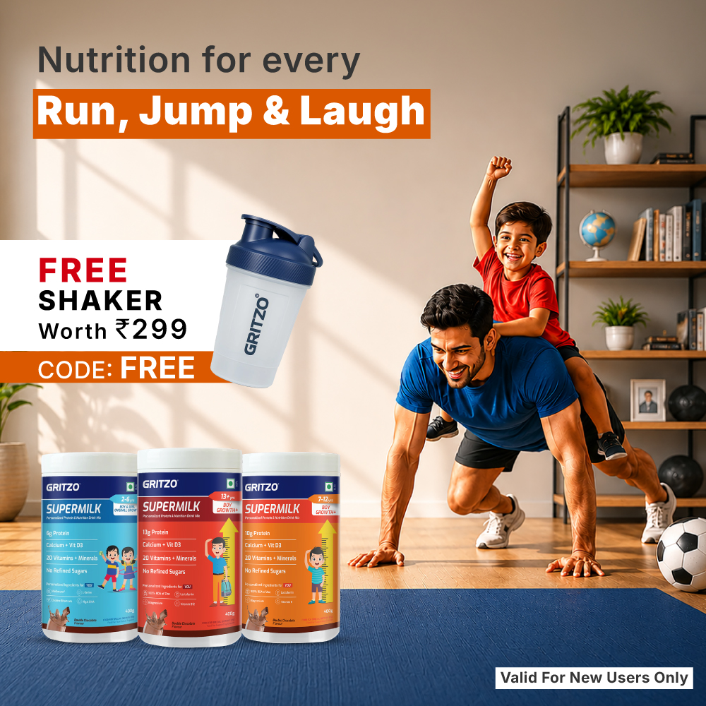 Gritzo - Personalized Nutrition For Your Child Facebook ad