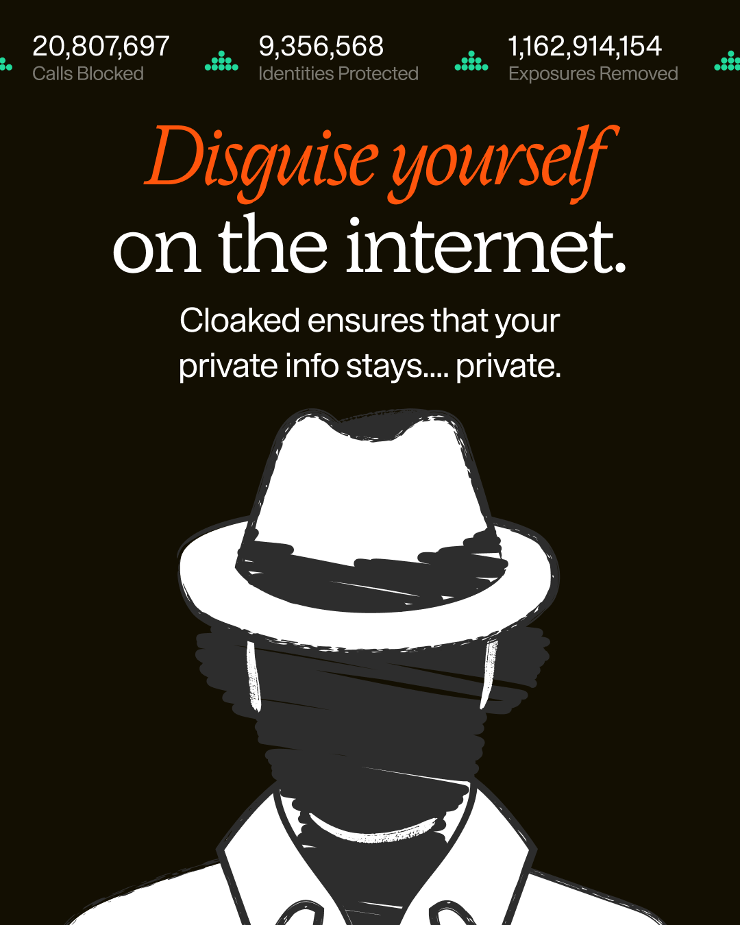 Cloaked Inc. Facebook ad