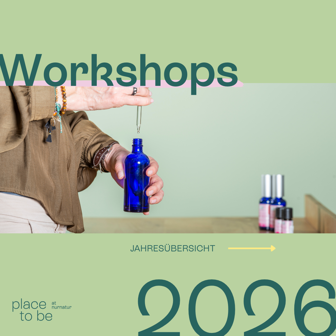 Place to be at nurnatur Facebook ad: Workshop-Übersicht 2026: Ich lade dich ein, Naturheilkunde…