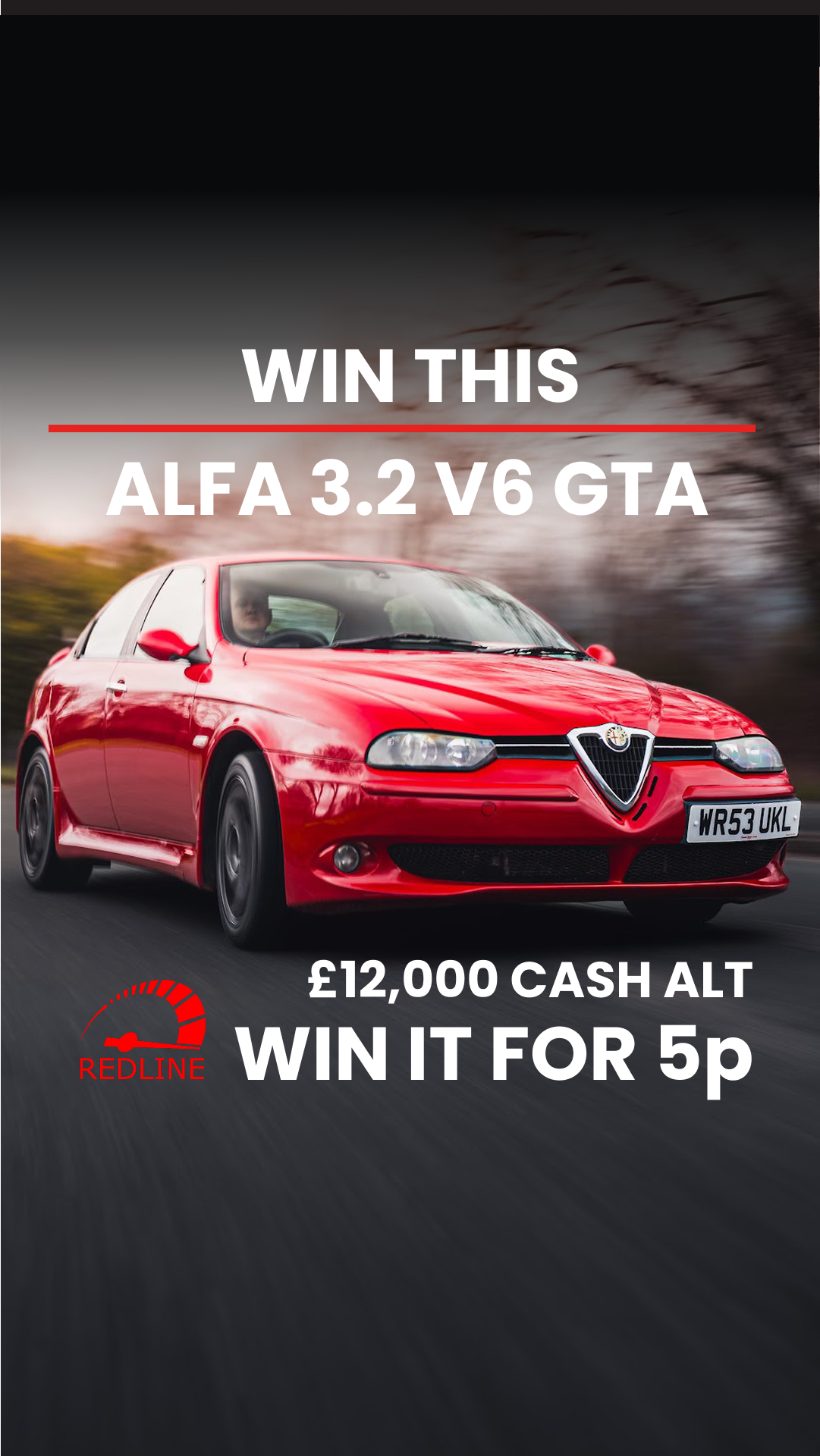 Redline Competitions Facebook ad
