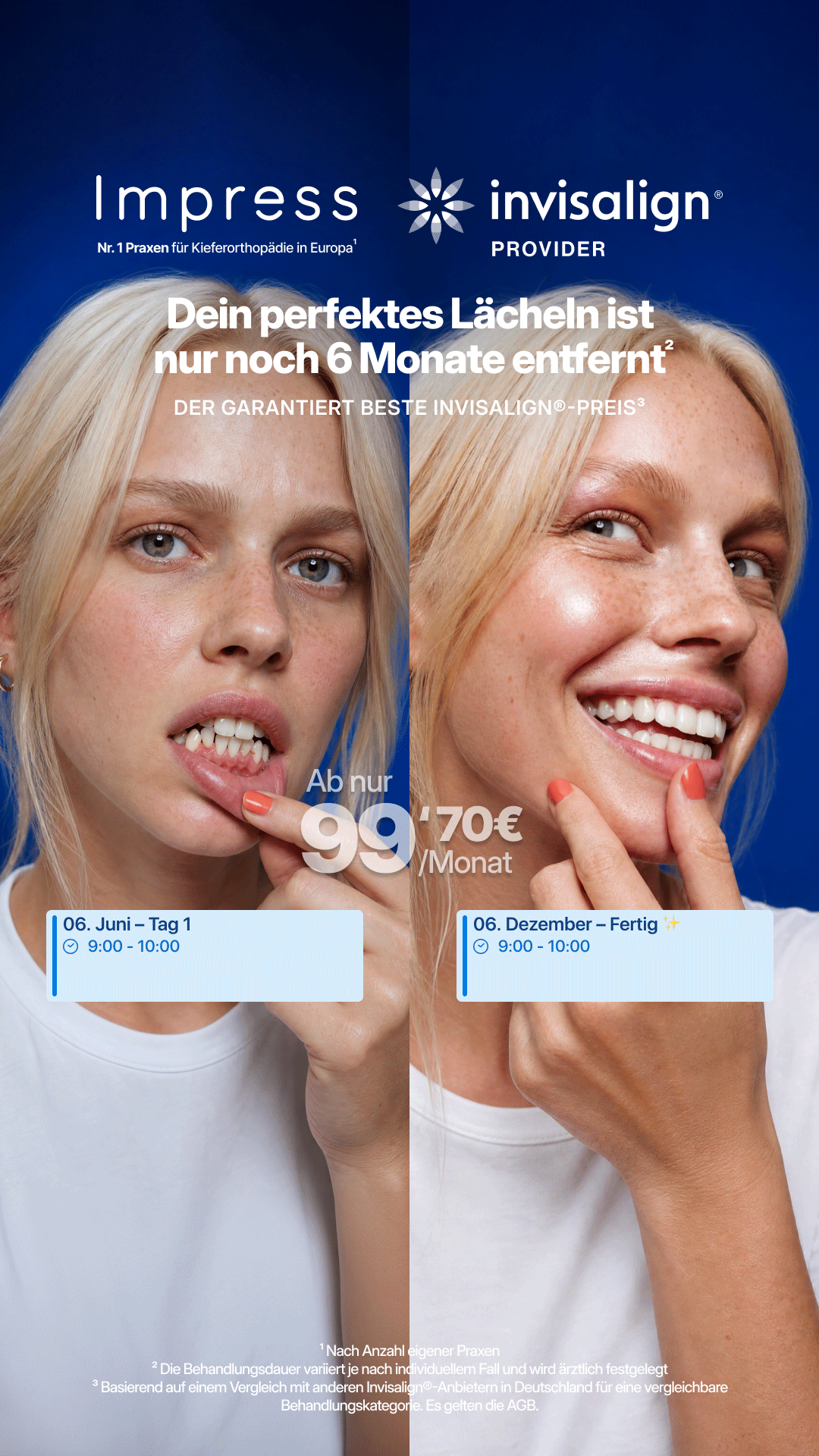 Impress Deutschland Facebook ad from Aug 4, 2026