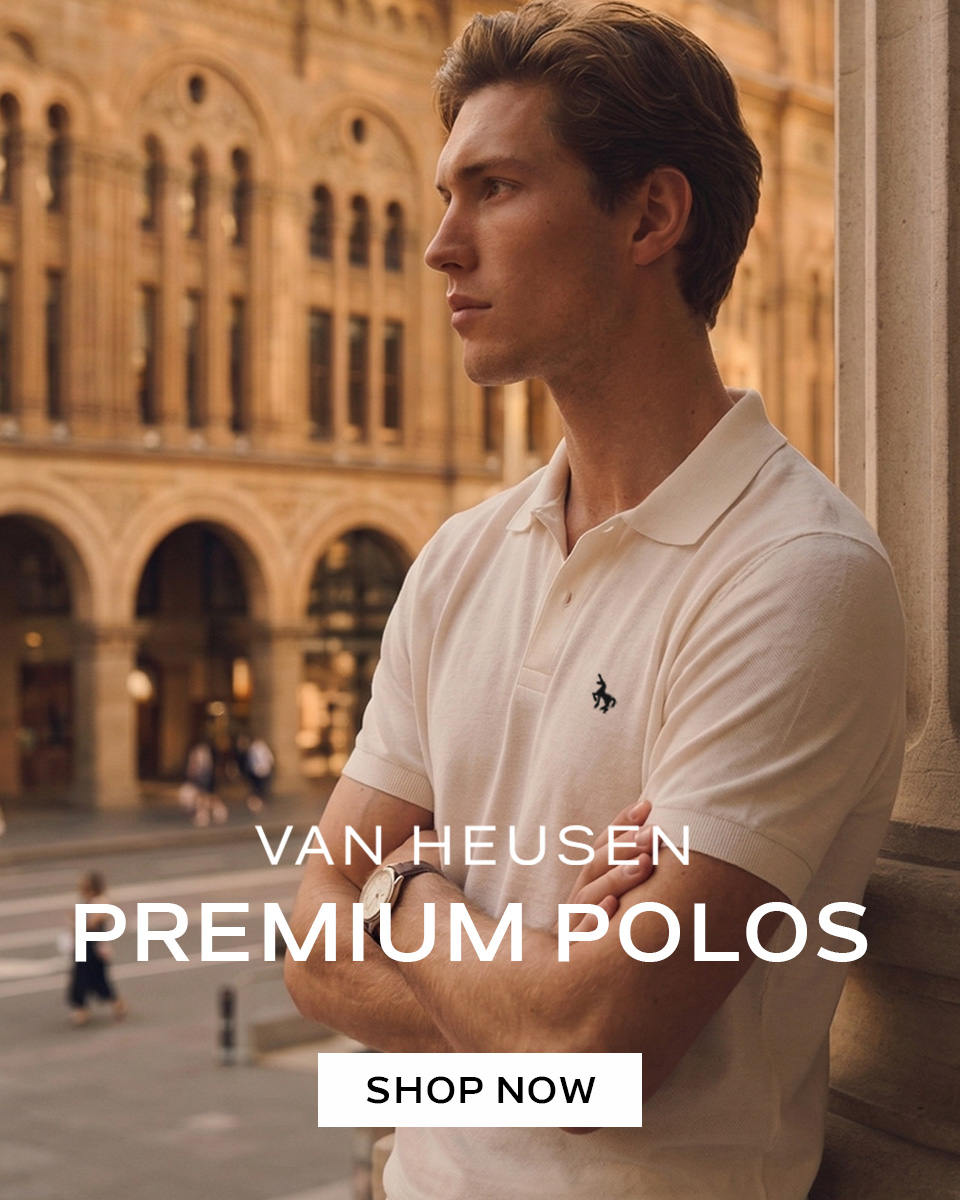 Van Heusen Facebook ad
