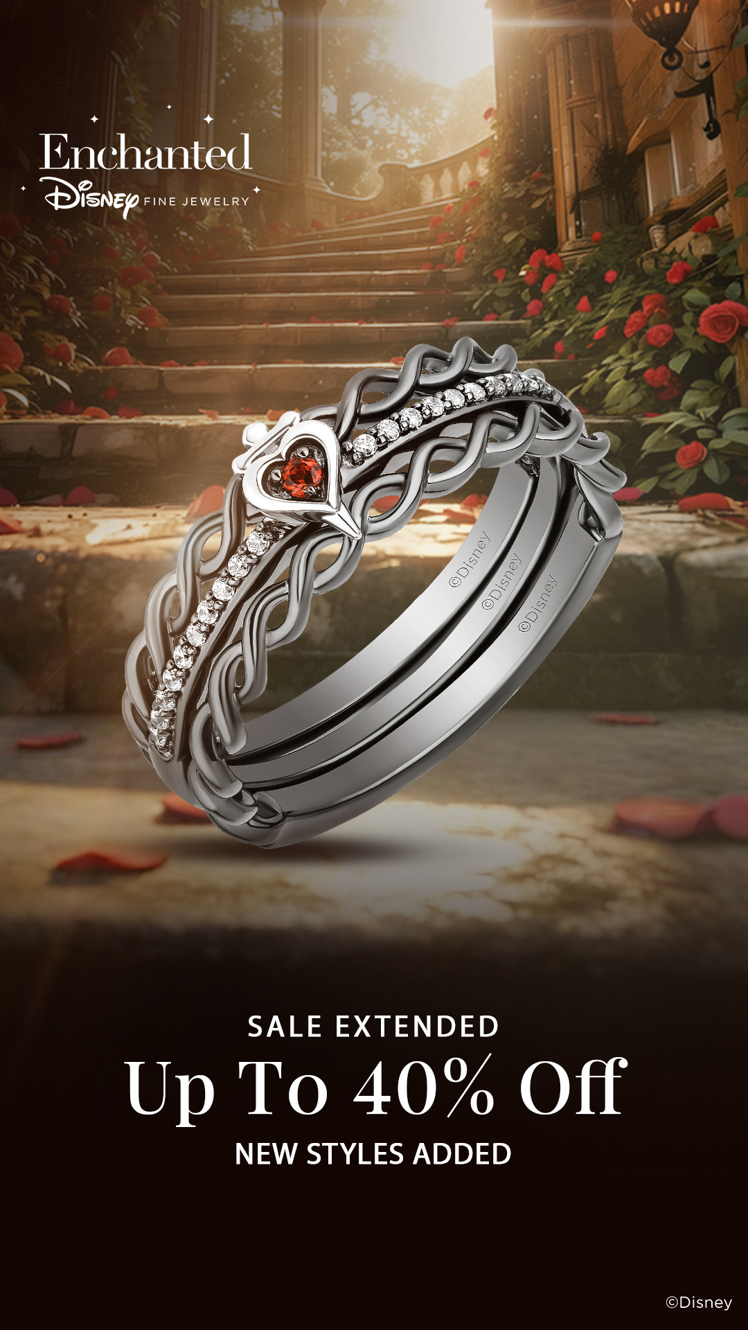 Enchanted Disney Fine Jewelry Facebook ad