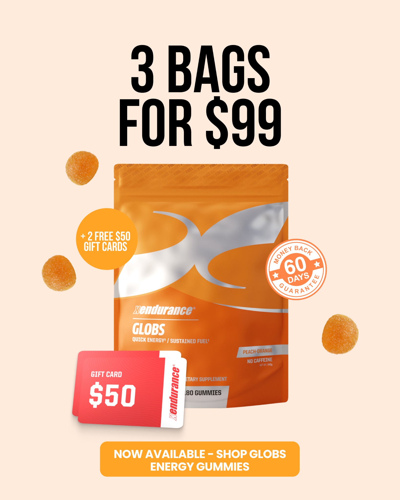 Xendurance Facebook ad