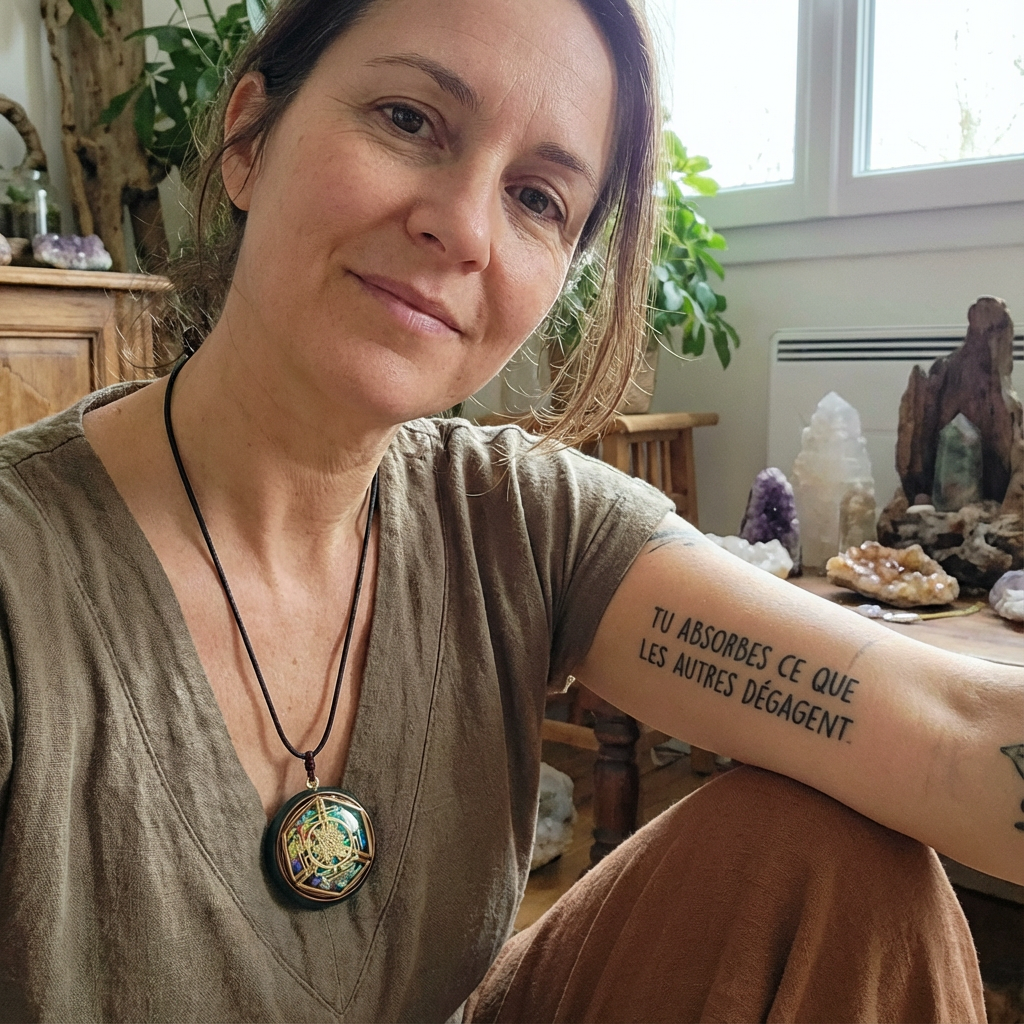 Namasté Lithothérapie Facebook ad