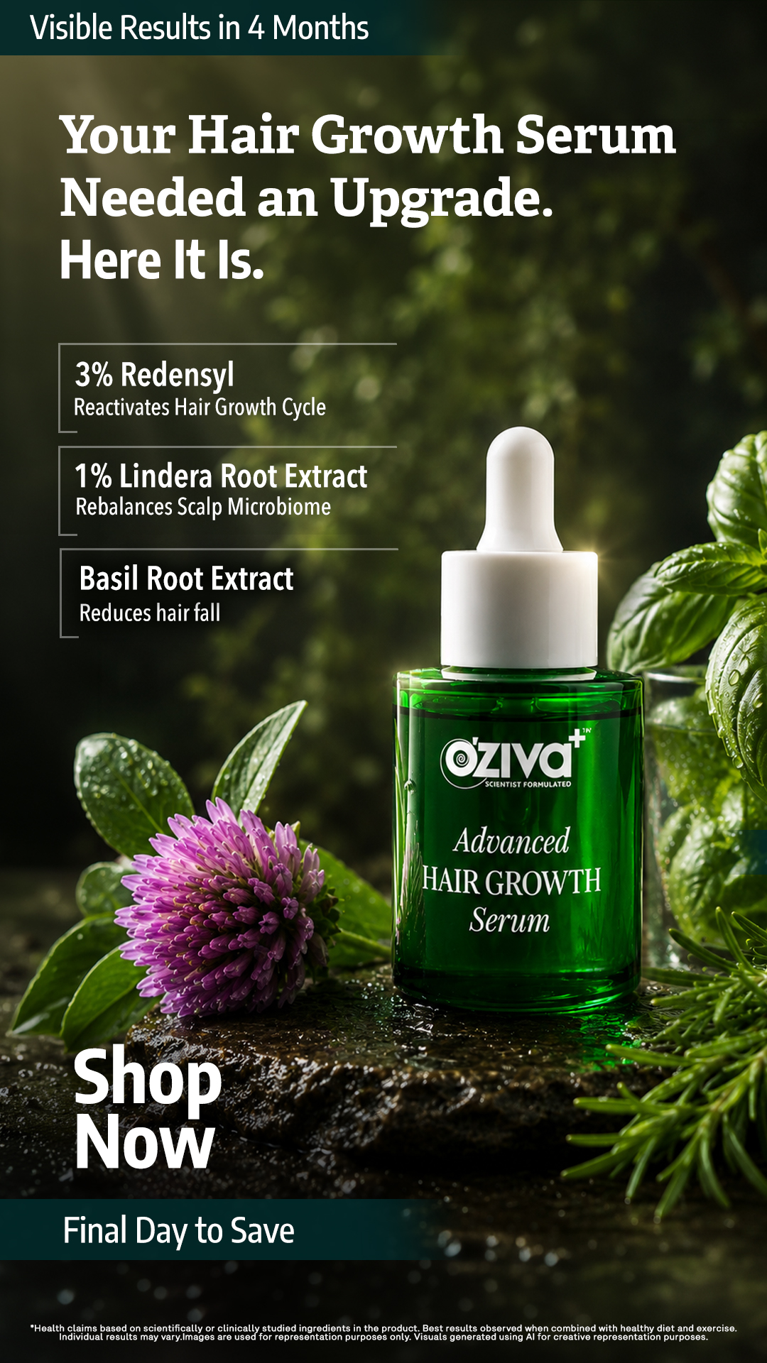 OZiva Facebook ad