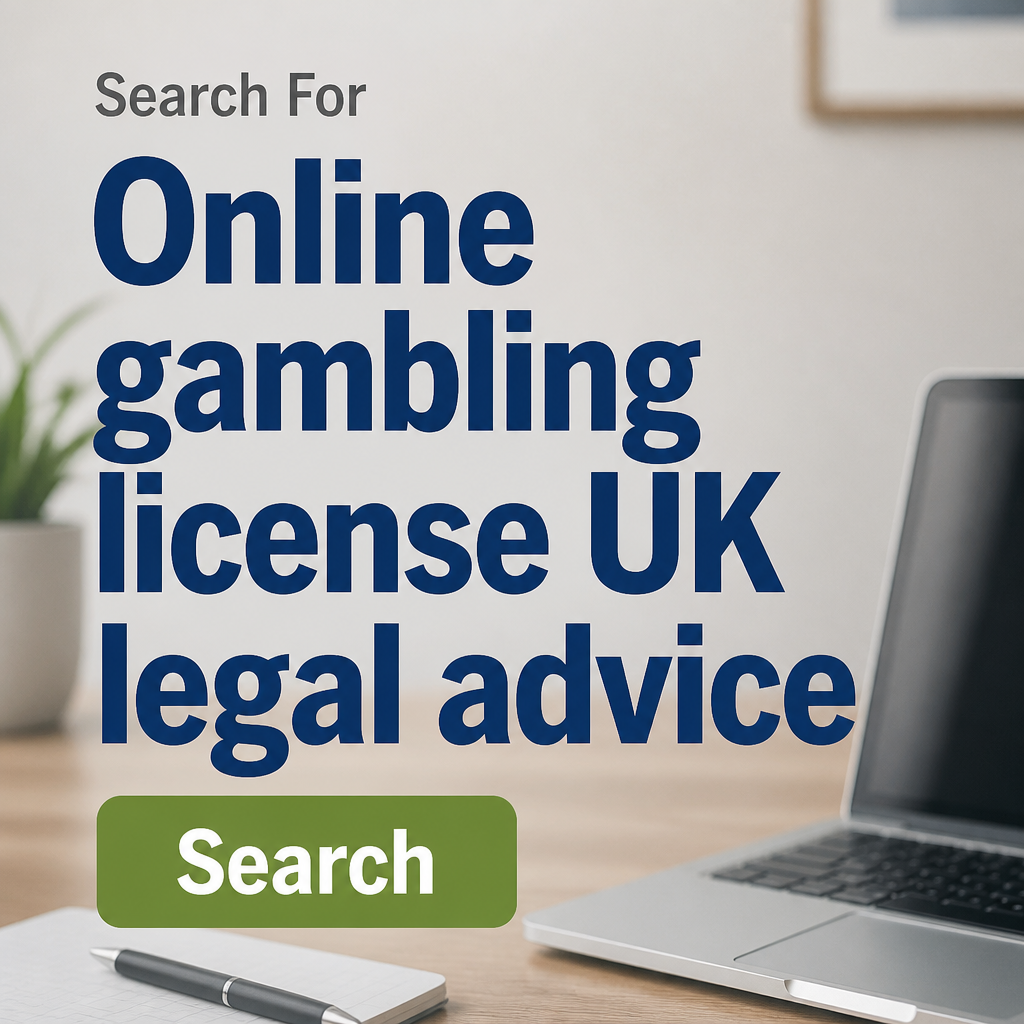 Auto Deal Zone Facebook ad: Search for Online gambling license UK legal advice