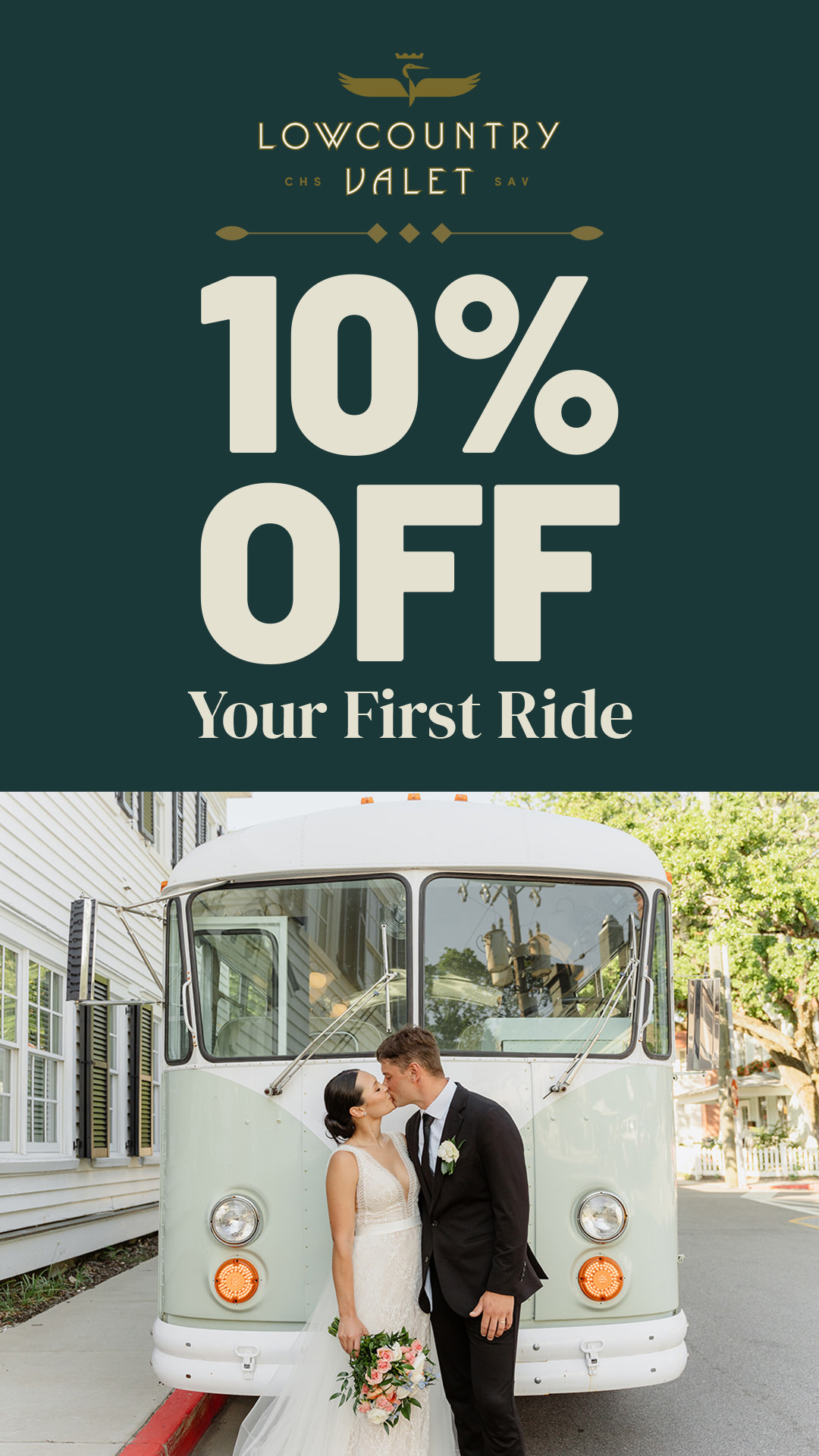 Lowcountry Valet  - Purveyor of Luxury Transportation Facebook ad
